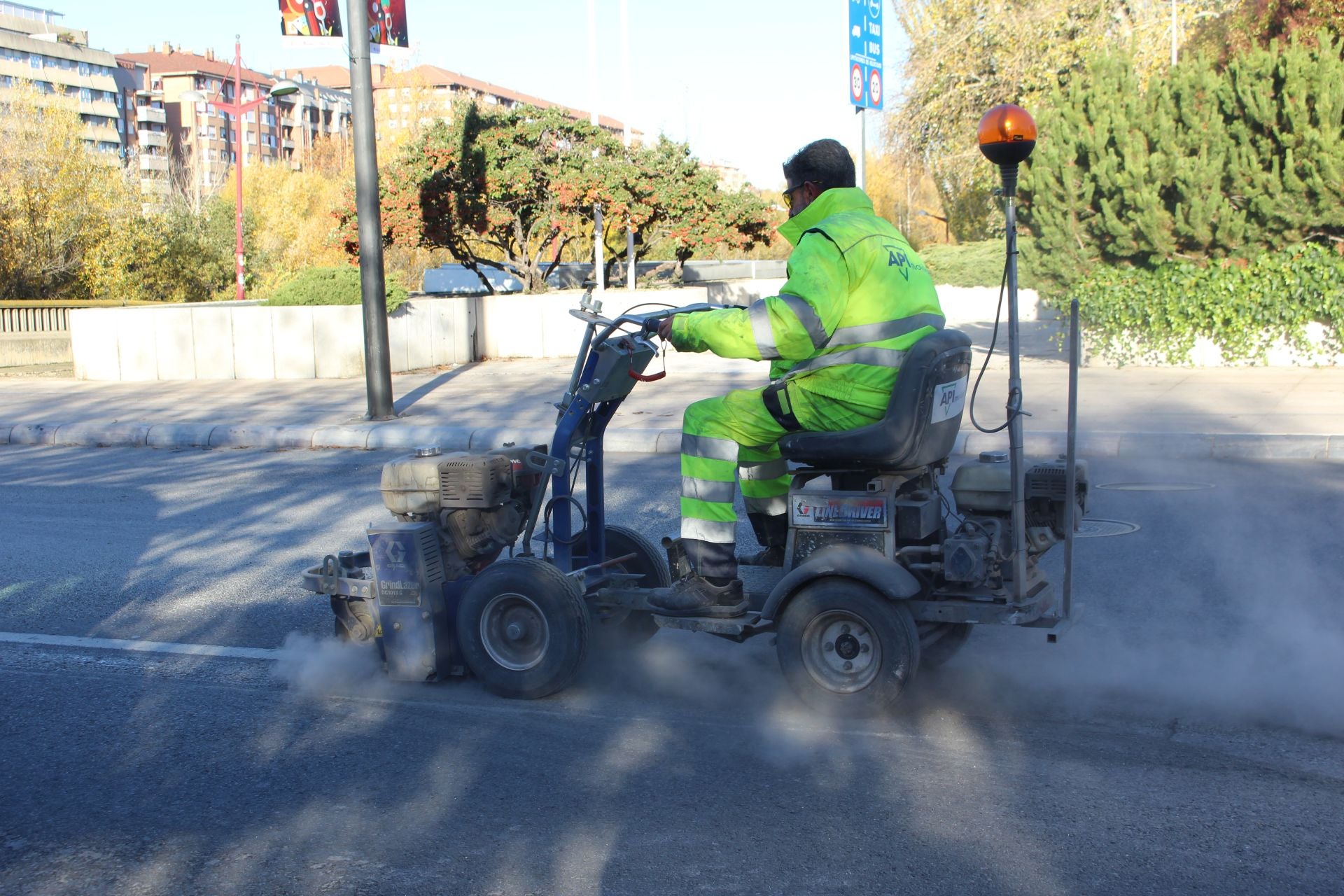 El Puente de los Leones, cortado al tráfico