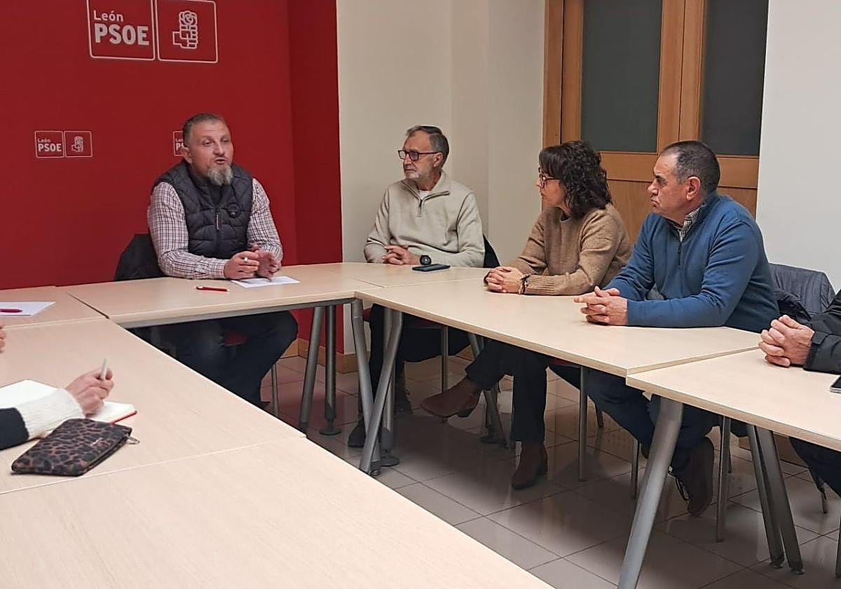 Consejo de Alcaldes del PSOE de León.