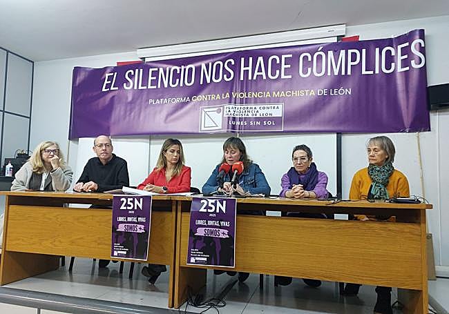 Rueda de prensa para informar de los actos del 25N, Día Internacional para la Eliminación de la Violencia contra la Mujer.