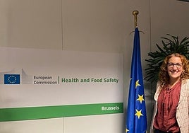 María José Villalón, leonesa en el extranjero.