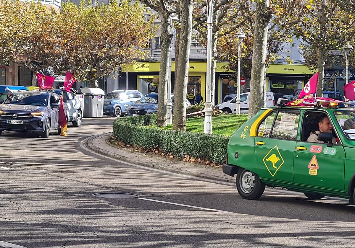 Las imágenes de la protesta de los vecinos de la N-630