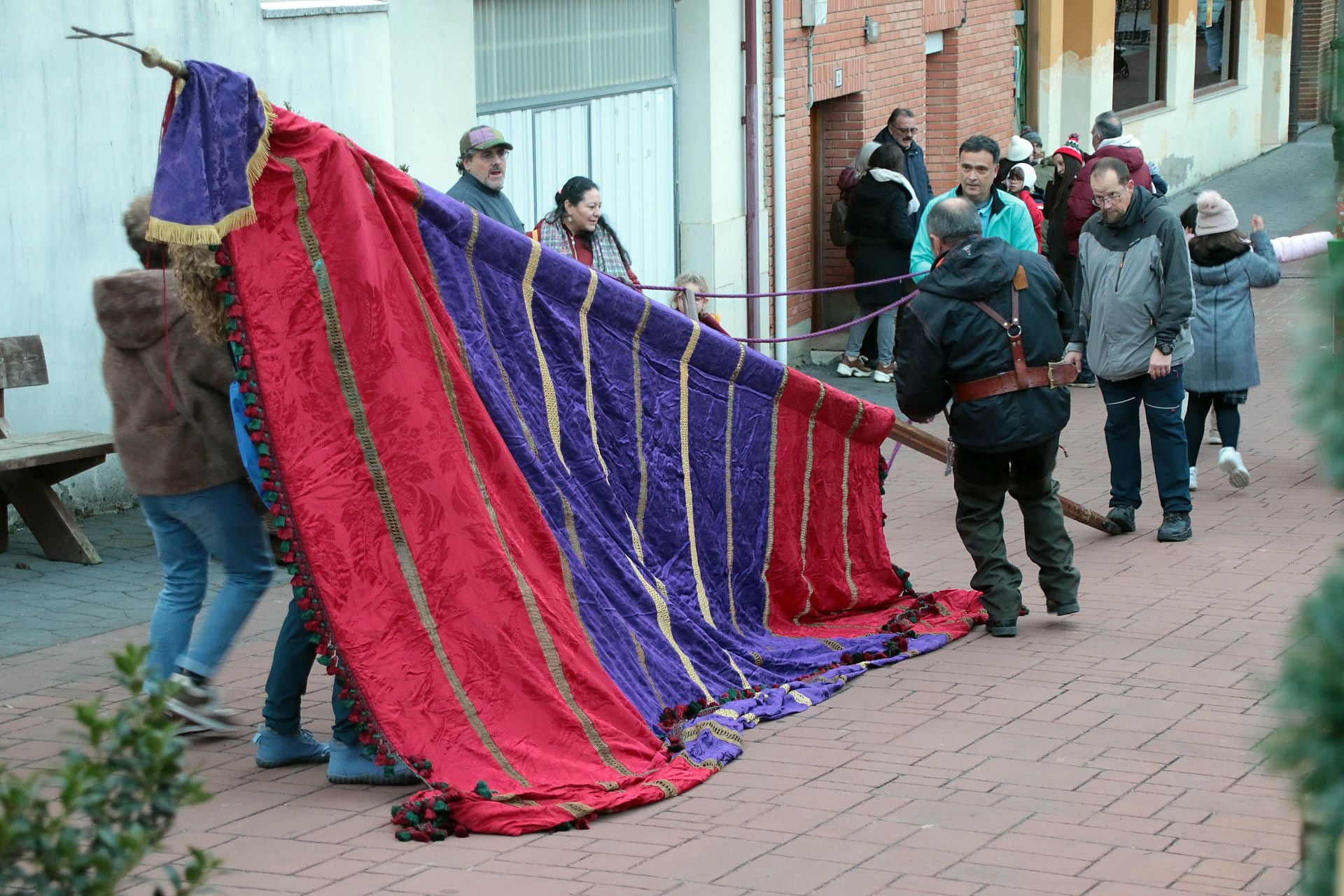Así ha sido el encendido del pueblo europeo de la Navidad