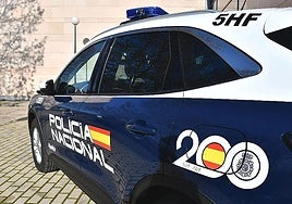 Imagen de archivo de un vehículo de la Policía Nacional.