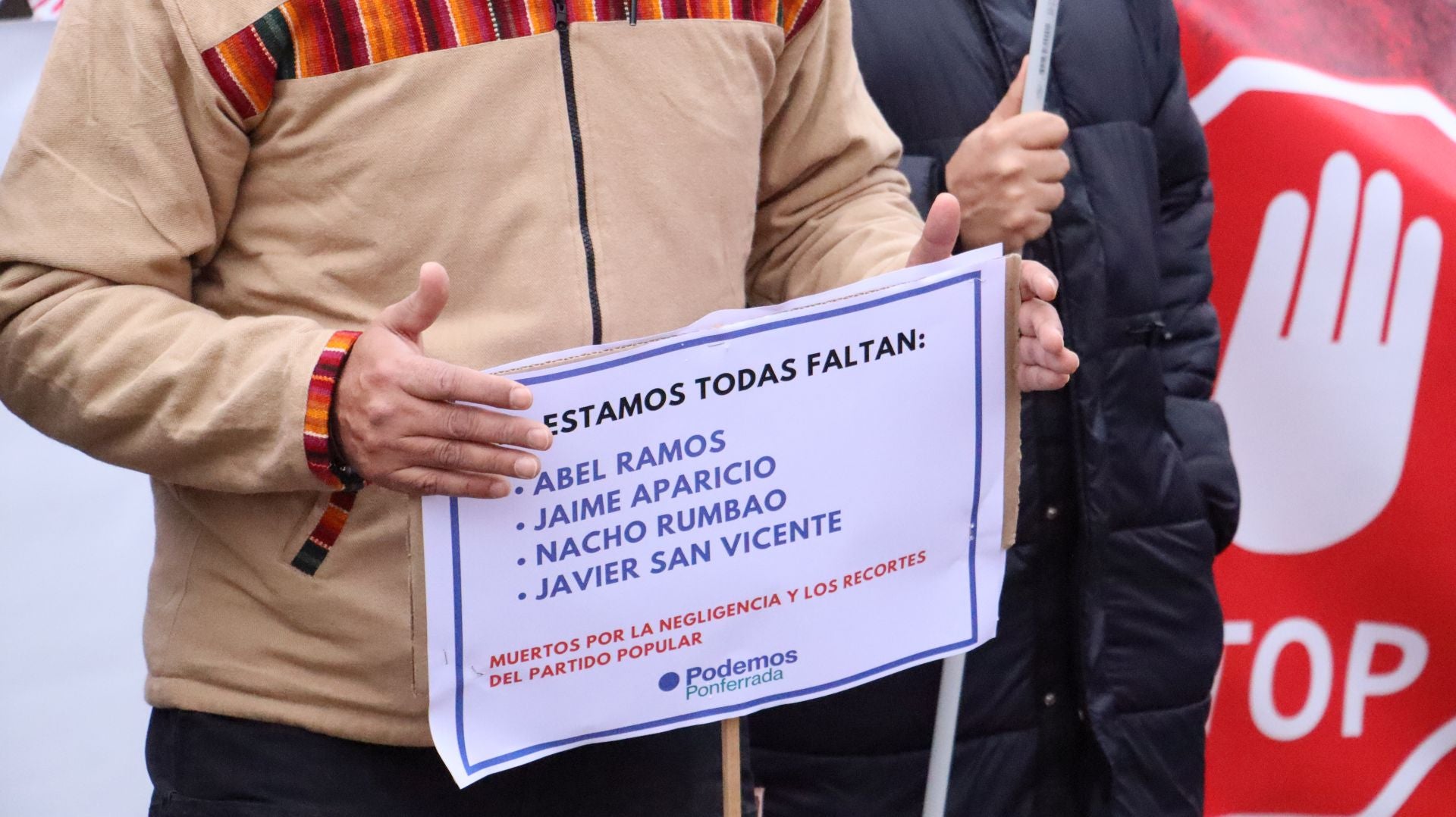 Las imágenes de la movilización &#039;Respeto&#039; en León por la gestión de los incendios forestales