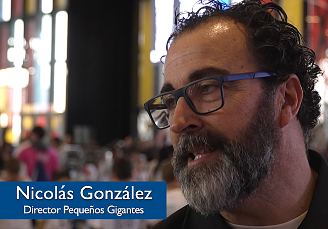 Nicolás González, Director del Torneo «Pequeños Gigantes»