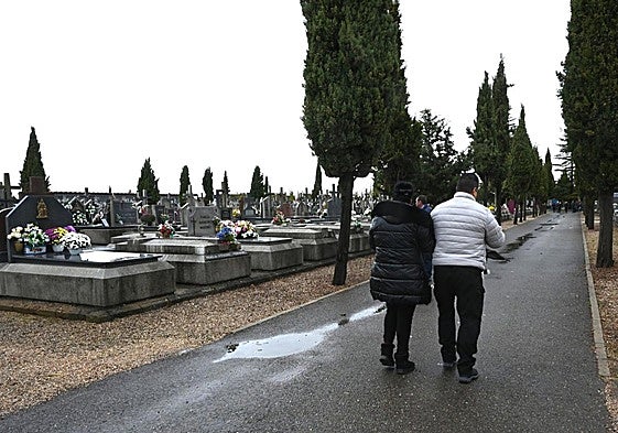 El cementerio de León el pasado 1 de noviembre de 2025.