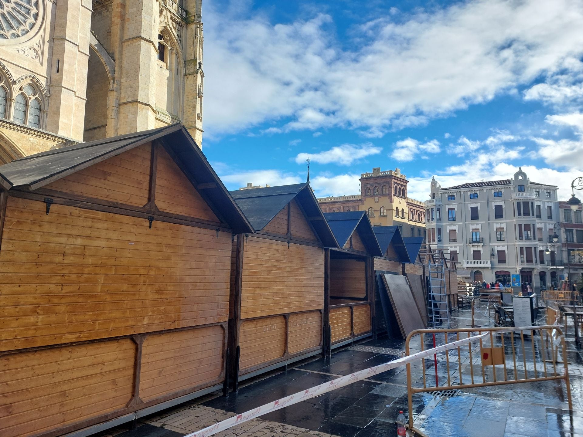 Las imágenes de la decoración navideña en el centro de León