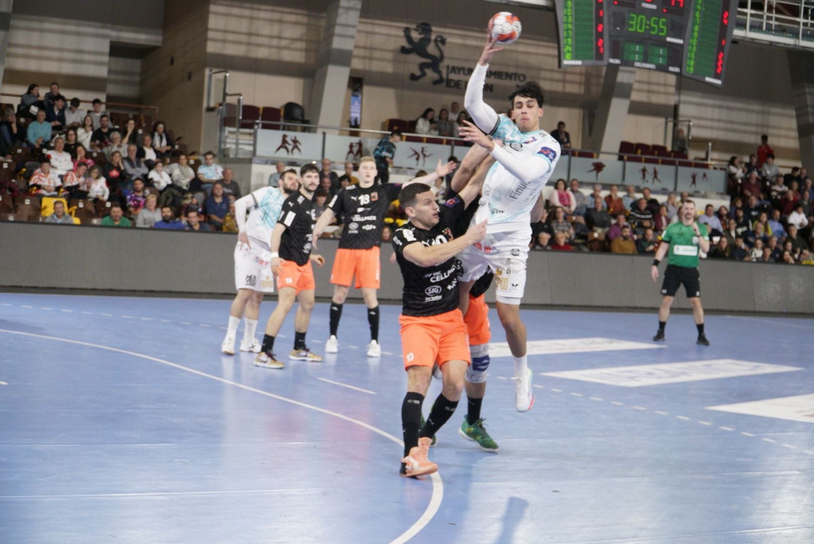 Las mejores imágenes del épico triunfo del Ademar ante el Kadetten