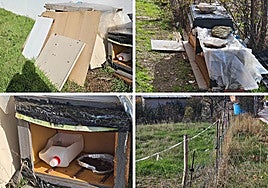 Zona habilitada para las colonias de gatos.