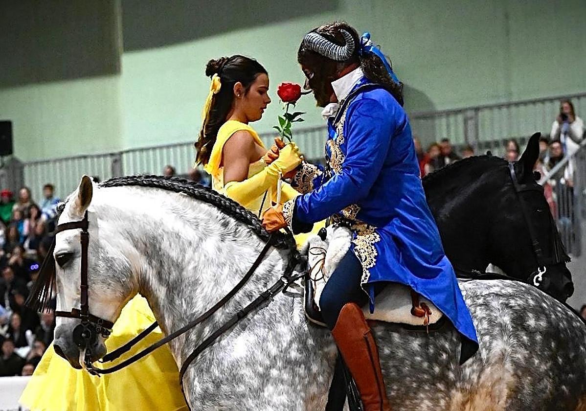 Imagen de la exhibición llevada a cabo en Sevilla.