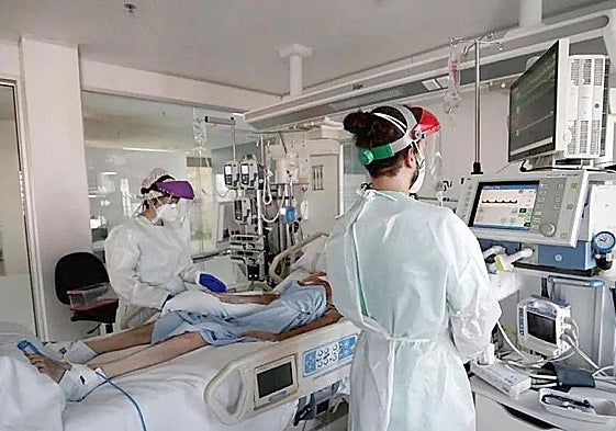 Imagen de archivo de un centro sanitario de Sacyl.