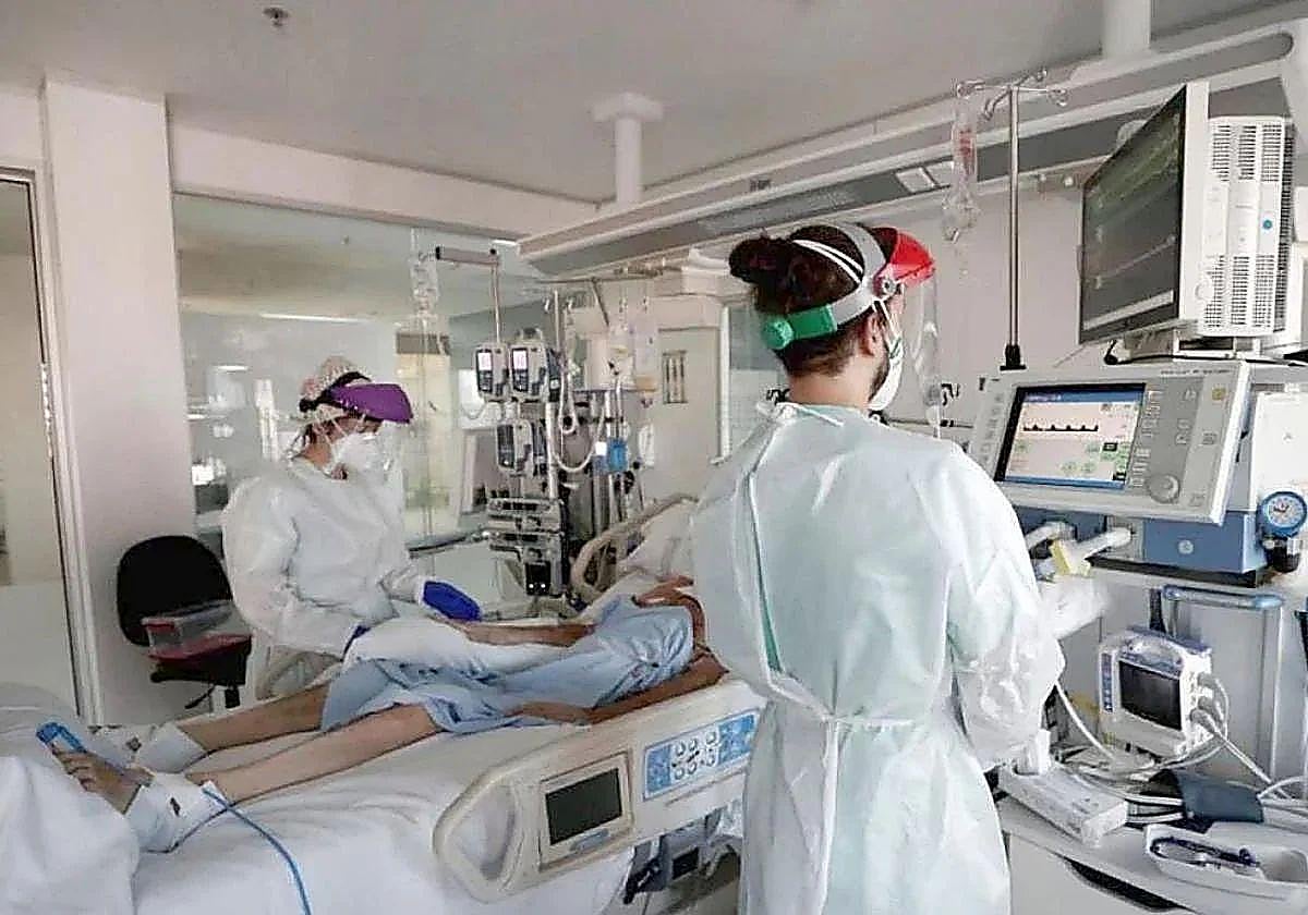 Imagen de archivo de un centro sanitario de Sacyl.