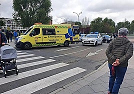 Imagen de archivo de un suceso en las calles de León.