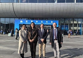 Participación de la ULE en el foro en Pekín.