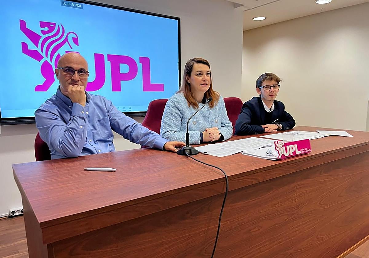 Rueda de prensa de UPL.