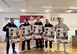 Presentación de la nueva velada de boxeo.