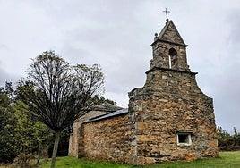 La ermita de San Roque en Valdavido.