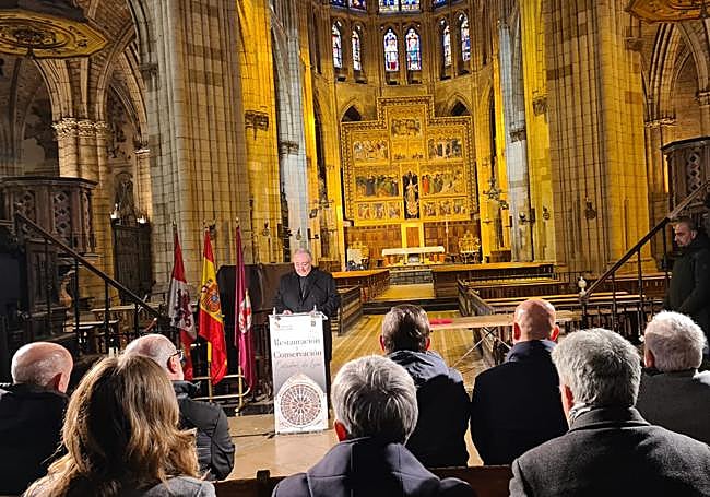 Presentación de las actuaciones en la catedral.