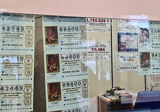 Administración de Lotería que tuvo consignado el número.