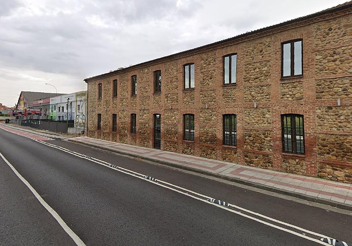 Lugar aproximado del atropello en San Andrés del Rabanedo.