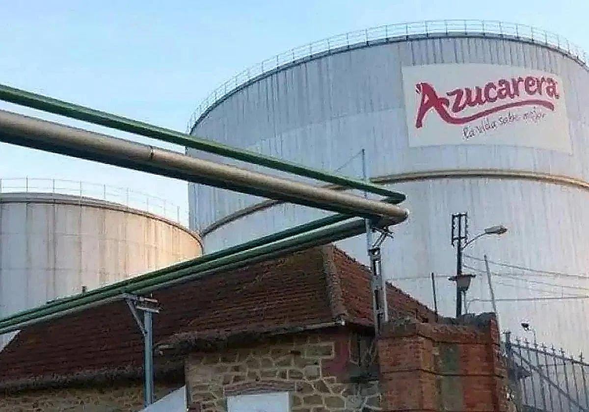 Azucarera en La Bañeza.