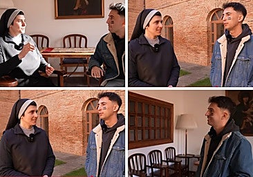 El youtuber de más de 9 millones de seguidores que pasó 24 horas con una monja de clausura de León