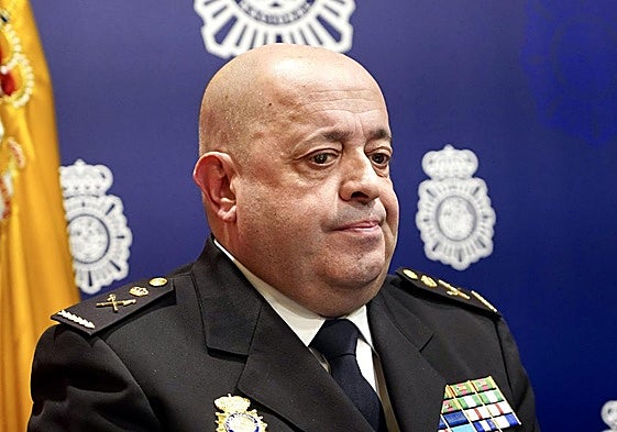 El jefe Superior de la Policía Nacional en Castilla y León, Juan Carlos Hernández Muñoz.