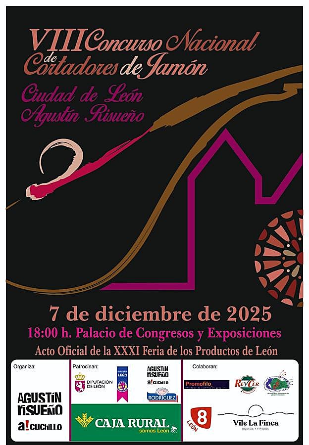 VIII concurso nacional de cortadores de Jamón Ciudad de León