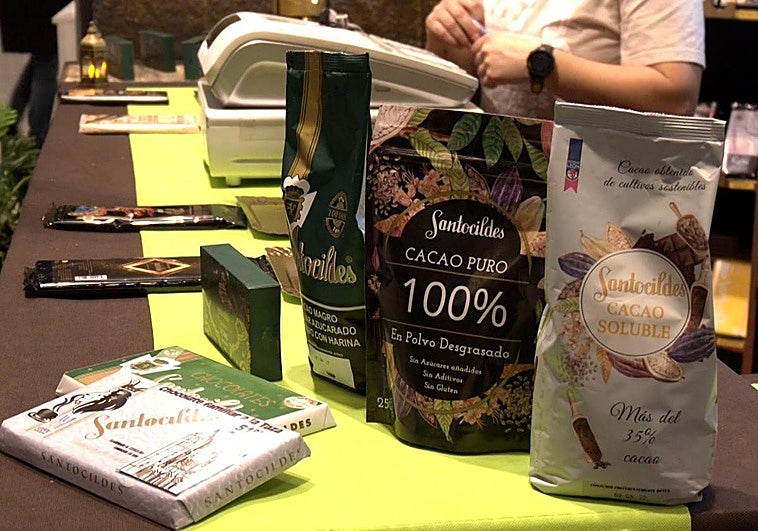 Chocolate Santocildes en la Feria de Productos de León