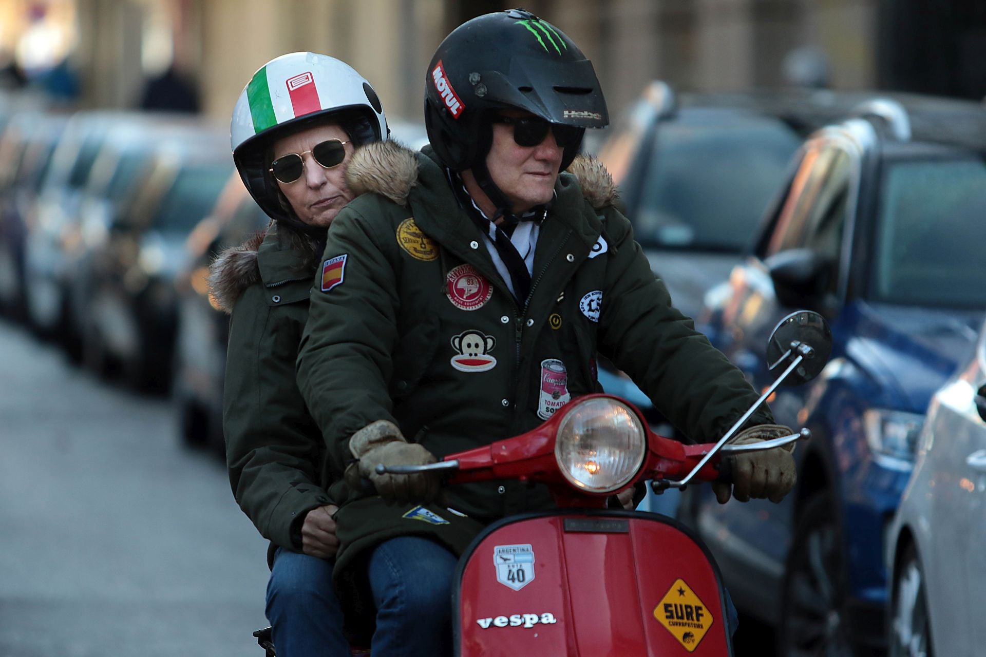 Las imágenes de la &#039;Scooter Run&#039; 2025 en León