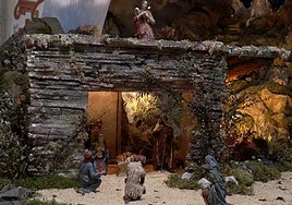 Belén artesanal de Lorenzana