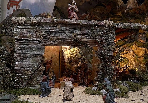 Belén artesanal de Lorenzana