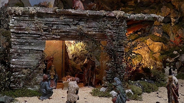 Belén artesanal de Lorenzana