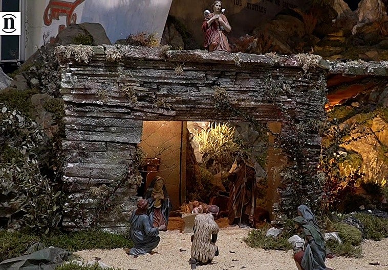 Belén artesanal de Lorenzana