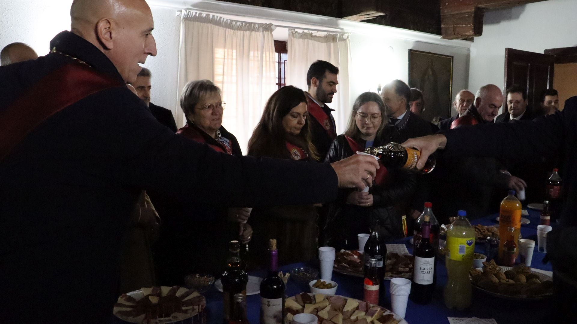 Tradicional aguinaldo a la Concepcionistas de León