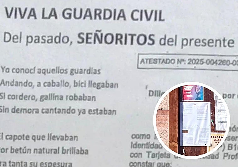 Extracto de uno de los textos que acompañan a las denuncias y cartas que el ganadero que tiene sus vacas en Riofrío ha colocado en varios tablones de anuncios en León.