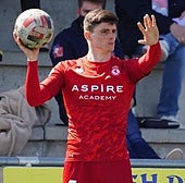 Eric Montes, en un partido con la Cultural.