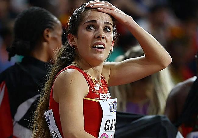 Marta García, séptima en el mundial de 5.000 metros.