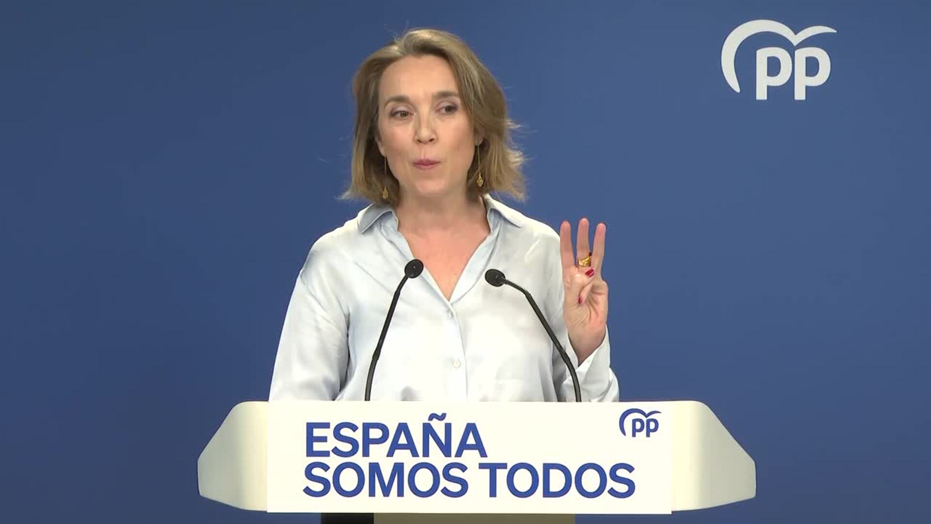 El PP "invita" a los sindicatos a exigir a Sánchez que "mueva el culo" con las pensiones