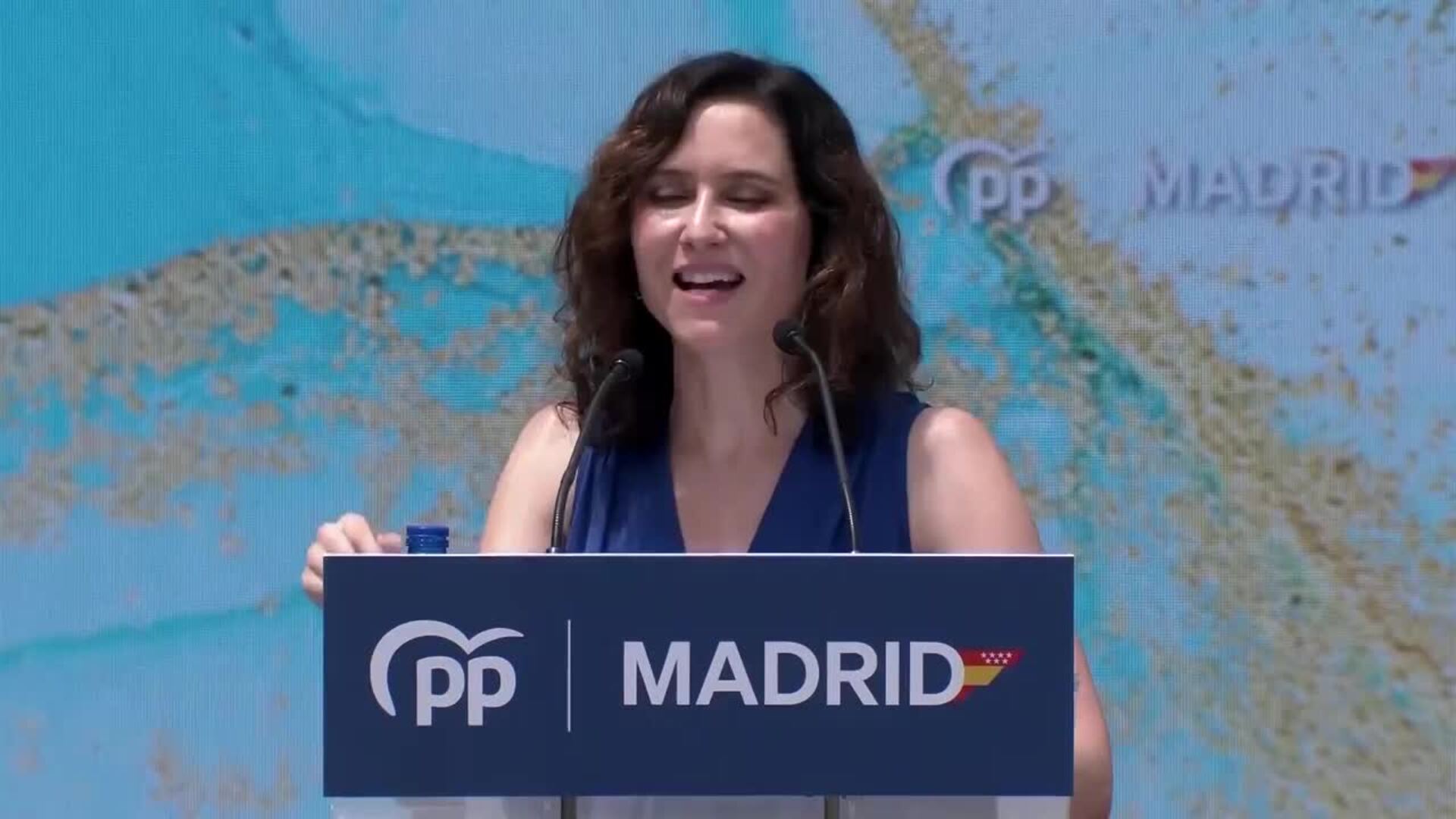 Ayuso apoya a una Guardia Civil que 