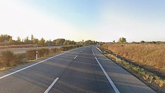 Una mujer herida tras recibir un golpe con su airbag en el Páramo