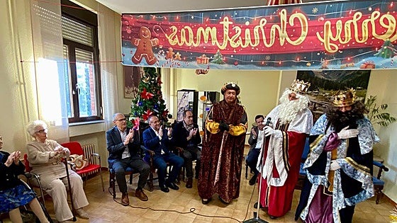 Los Reyes Magos también se acuerdan de los mayores de la Santa Luisa