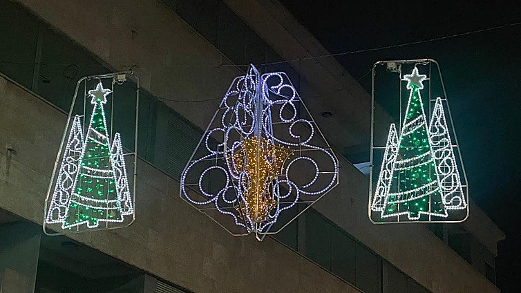 La calle del centro de León donde sigue siendo Navidad a 15 de enero