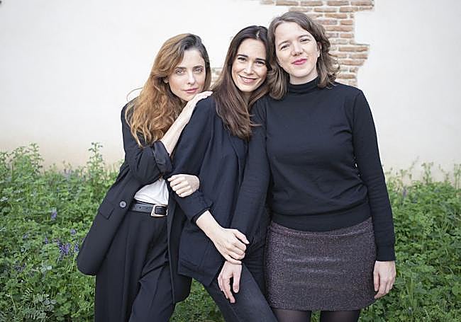 Leticia Dolera, Celia Freijeiro y María Folguera.