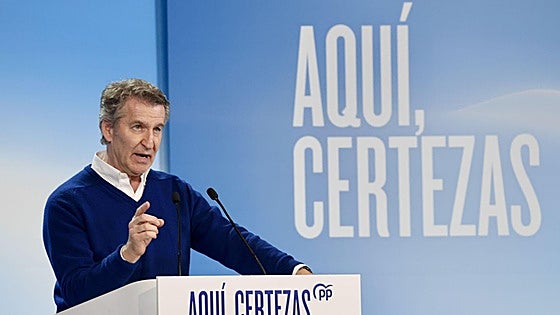 Feijóo promete finalizar la León-Valladolid e impulsar el Corredor Atlántico si gobierna