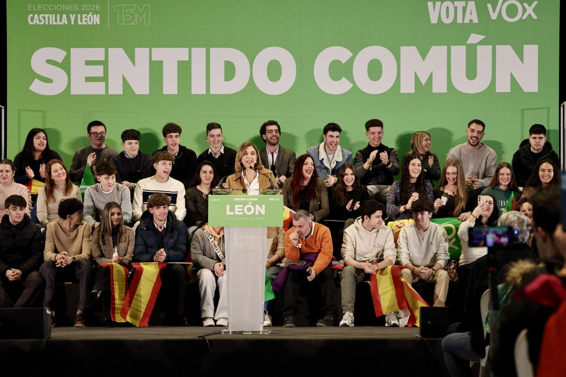 Las imágenes del mitin de Abascal y Vox en León | leonoticias.com