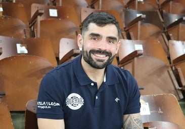 «Empecé a venir al Palacio con cuatro años; entrenar al Ademar para mí es un sueño»