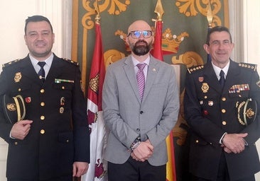 Hugo Valcarce Alba, nuevo inspector jefe de la Policía Nacional de Astorga