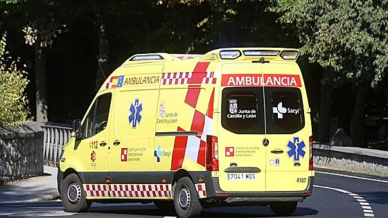 Tres heridos en un accidente de tráfico en Villarejo de Órbigo