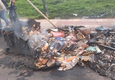 San Andrés refuerza la vigilancia tras una oleada de contenedores quemados